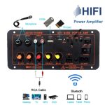 پنل کامل آمپلی فایر HIFI بلوتوثی با خروجی ساب ووفر 100W مدل D100